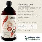 ABO-MikroVeda®LIFE, Nahrungsergänzungsmittel, Bio-Qualität (DE ÖKO 037) - alle 2 Monate: 2 x 1 Liter Portofrei