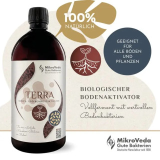 MikroVeda® TERRA, (DE-ÖKO-037)  fermentierter Kräuterextrakt