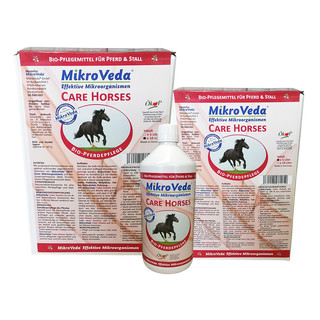 MikroVeda® CARE für Pferde mit Effektiven Mikroorganismen, Bio-Pflegemittel