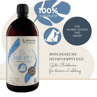 MikroVeda® CARE Pets für Haustiere, Bio-Pflegemittel