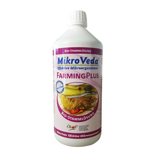 MikroVeda® Farming PLUS - STAMMLÖSUNG (DE-ÖKO-037)  1 l Flasche