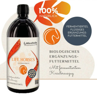 ProBiotiX® LIFE Bio-Ergänzungsfuttermittel für Pferde, flüssig 1 l Flasche