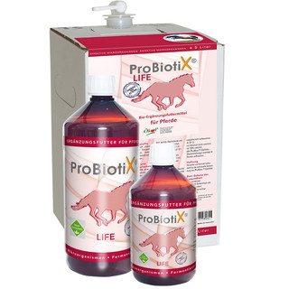 ProBiotiX® LIFE Bio-Ergänzungsfuttermittel für Pferde, flüssig 1 l Flasche