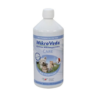 MikroVeda® CARE für Heimtiere, Bio-Pflegemittel 1 l Flasche