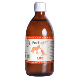ProBiotiX® LIFE PETS Bio-Ergänzungsfuttermittel für Hunde und Katzen 250 ml Flasche